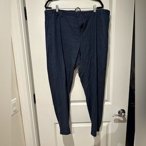 Saks Fifth Avenue Linen Blend Jogger Pants